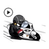 Animated Freeman Rider Stickers