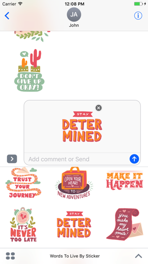 Words To Live By - Sticker Pack(圖3)-速報App