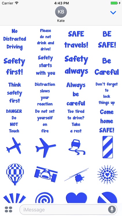 Safety First Stickers!