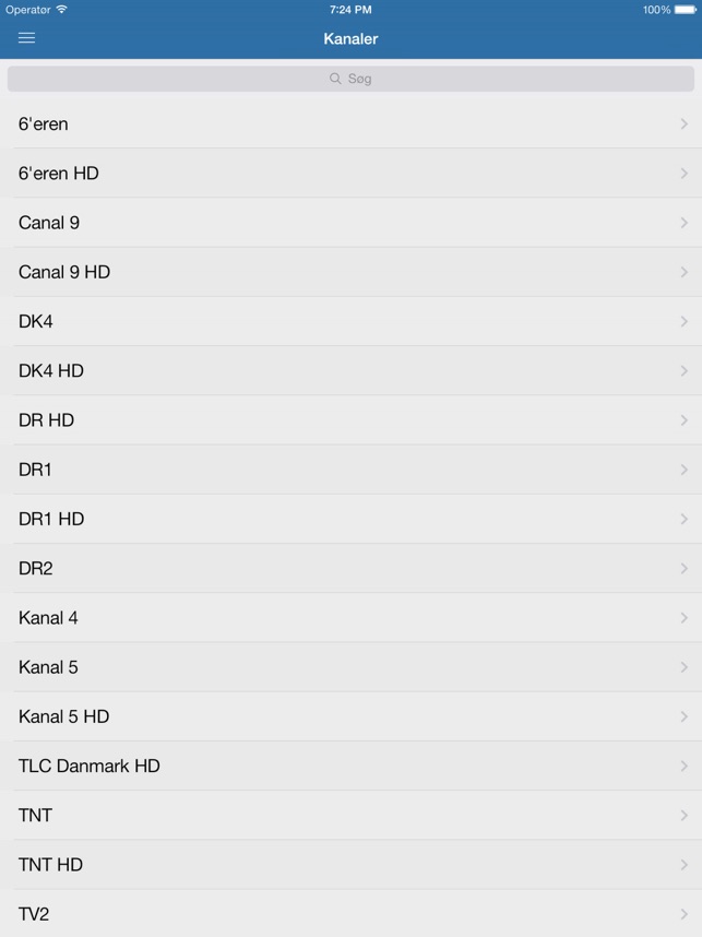 Fjernsyn i Danmark for iPad Free(圖1)-速報App