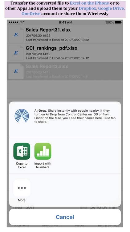 PDF to Excel by PDF2Office - the PDF Converter