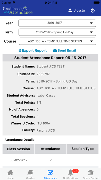 How to cancel & delete Gradebook and Attendance from iphone & ipad 3