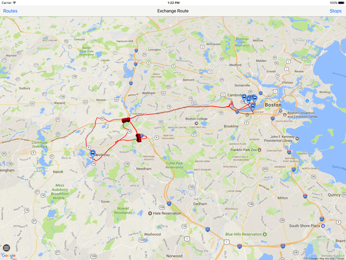 Wellesley College Bus Tracker