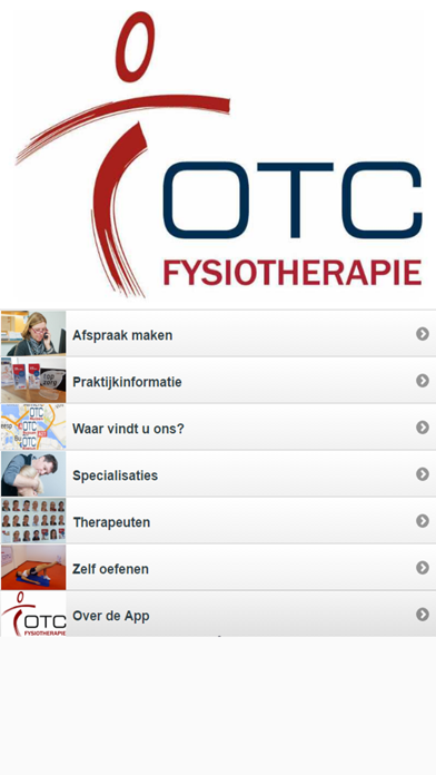 OTC Fysiotherapie screenshot 2