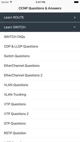 Game screenshot CCNP Question, Answer and Explanation apk