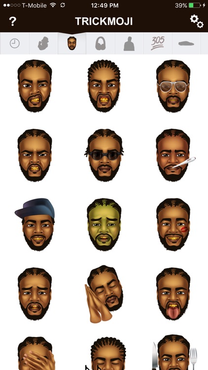 TRICKMOJI - Custom Emojis by Trick Daddy