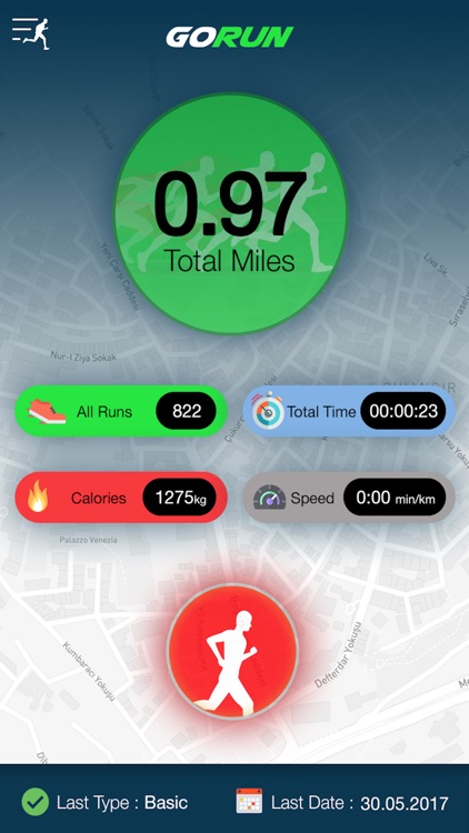 GO RUN - GPS Running & Loss Your Weight