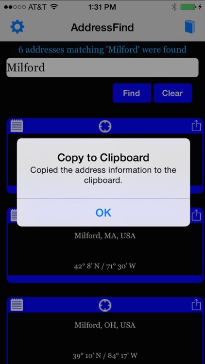 AddressFind - Find full address using partial