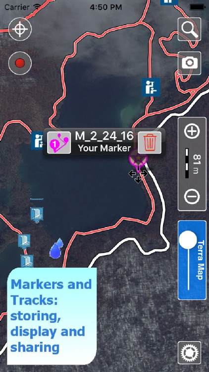 Trails of Plitvice Lakes - GPS Maps for Hiking screenshot-3