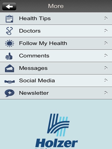 Holzer Health System screenshot 3