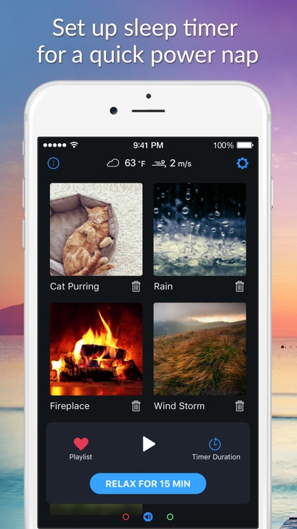 Relaxing Sounds for Me - Sleep Music & White Noise screenshot-3