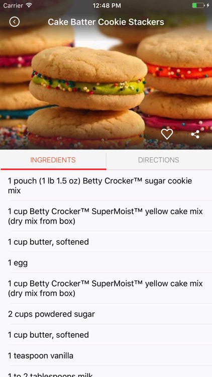 Cookie Recipes: Food recipes, cookbook, meal plans