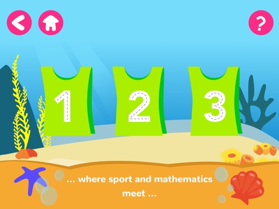 Math Tales Ocean: stories and games for kids iPad app afbeelding 2