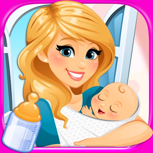My Newborn Baby & Mommy Care:  Pregnancy Games Icon
