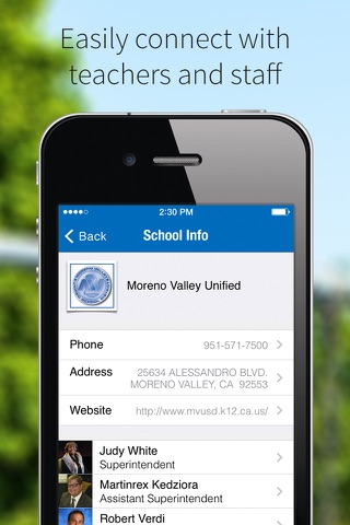 Moreno Valley Unified School District screenshot 2