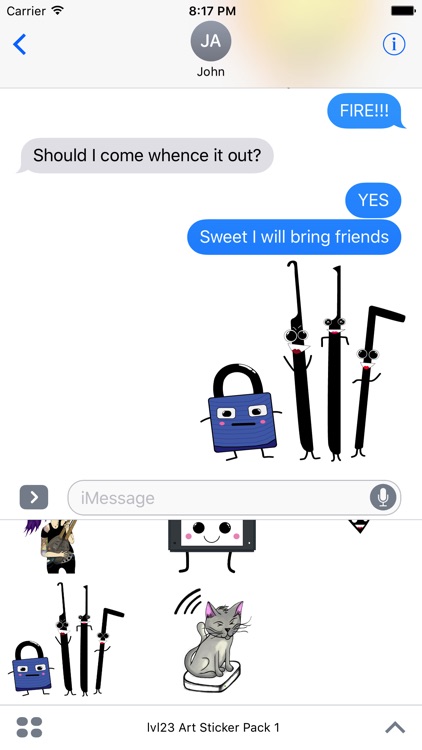 lvl23 Art Sticker Pack 1
