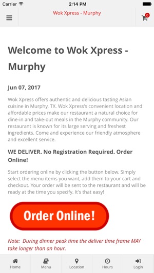 Wok Xpress Murphy(圖1)-速報App