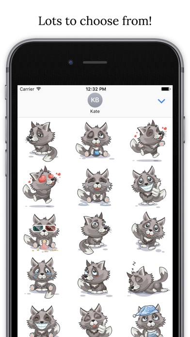 How to cancel & delete WolfMoji - Wolf emoji & Stickers from iphone & ipad 2