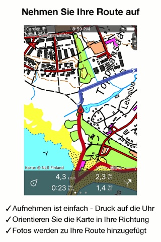 Topo GPS Finland screenshot 3