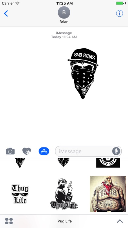 Thug Life & Pug Life Stickers