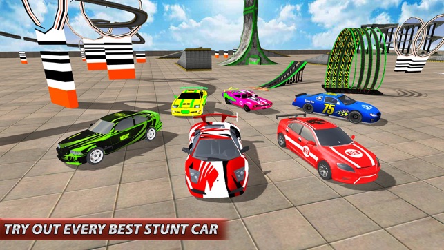 Stunt Car Drive: Impossible Tracks(圖4)-速報App