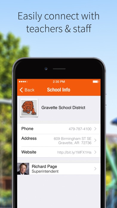 Gravette School District screenshot 2