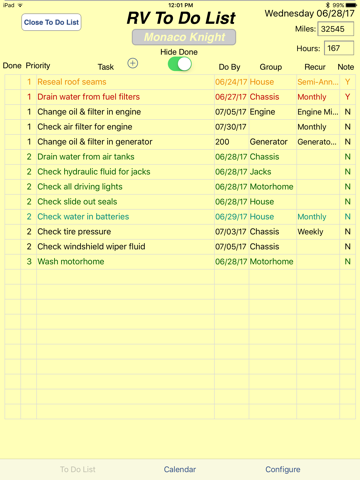 RV To Do List screenshot 4