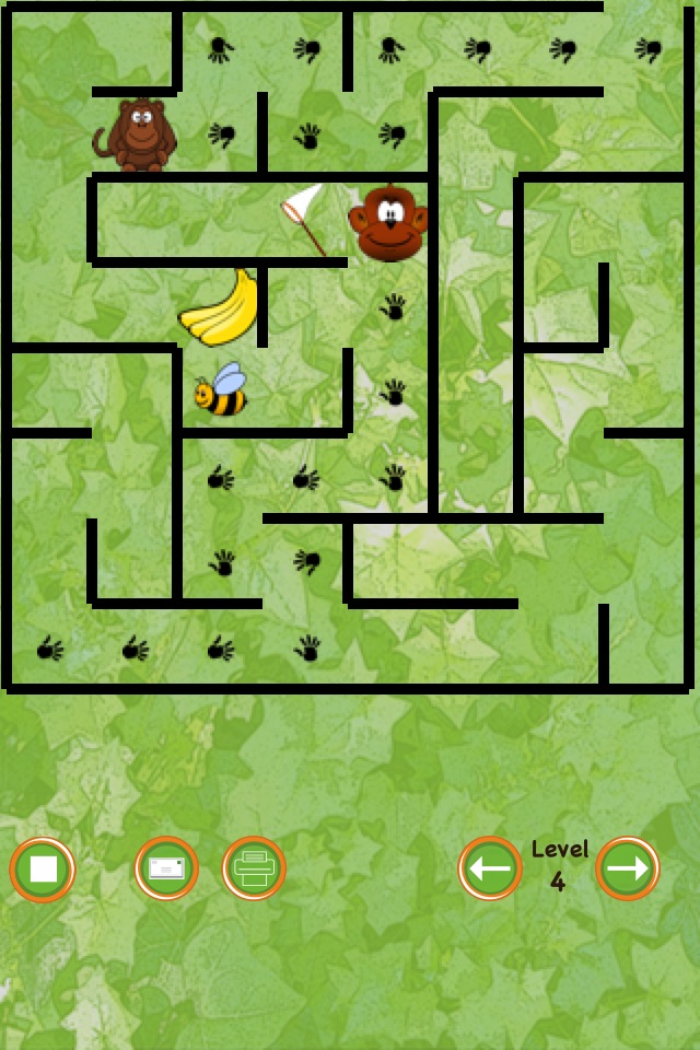 Monkey Jungle Maze screenshot 2