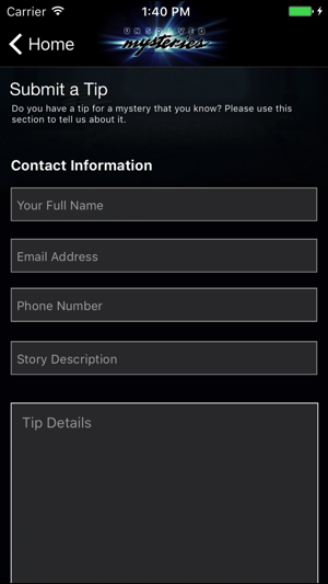 Unsolved Mysteries Mobile App(圖5)-速報App