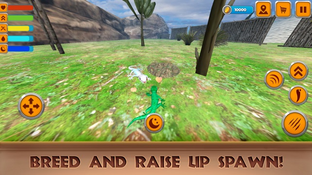 Wild Forest Lizard Simulator(圖2)-速報App