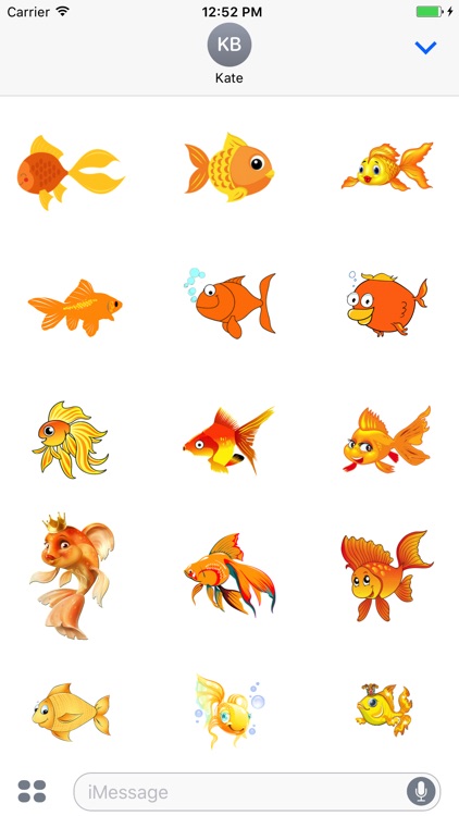 GoldFishMojis - GoldFish Emoji And Stickers