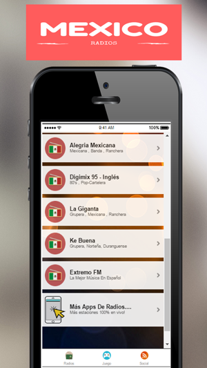 A+ Radios Mexico(圖2)-速報App