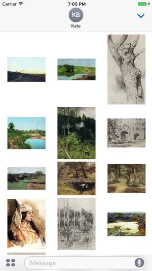 Isaac Levitan Artworks Stickers(圖3)-速報App