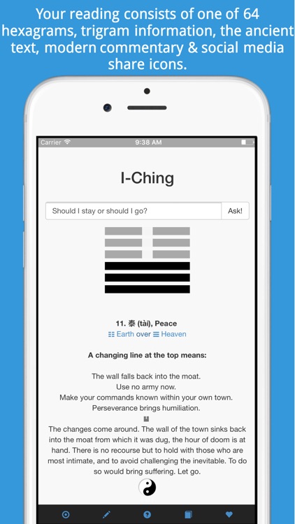 I Ching: The App of Changes
