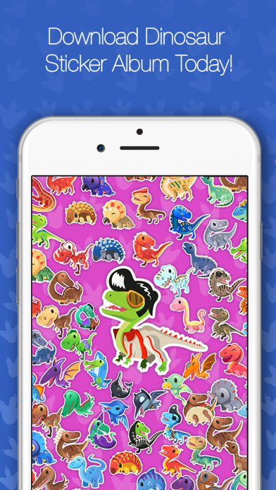 How to cancel & delete Dino Album Stickers Factory Game from iphone & ipad 1