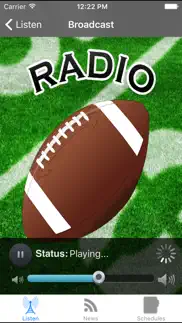 new orleans football - radio, scores & schedule iphone screenshot 3