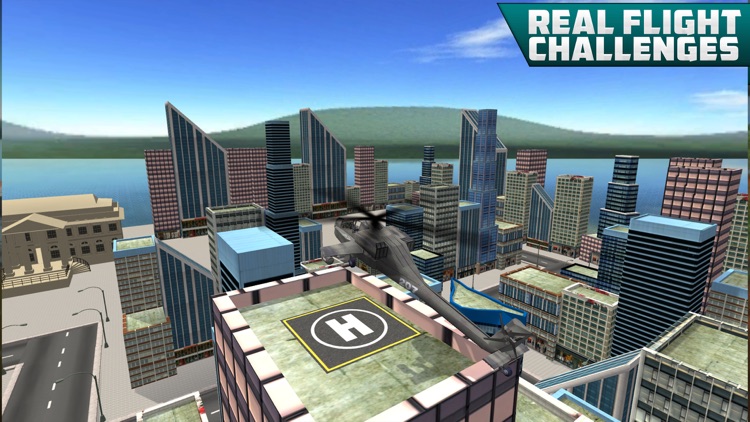 President Helicopter Flight & 3D Flying Simulator