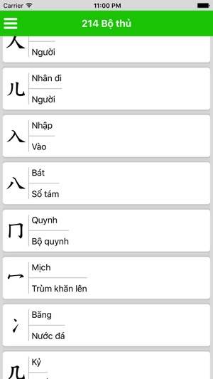 Học Kanji N5