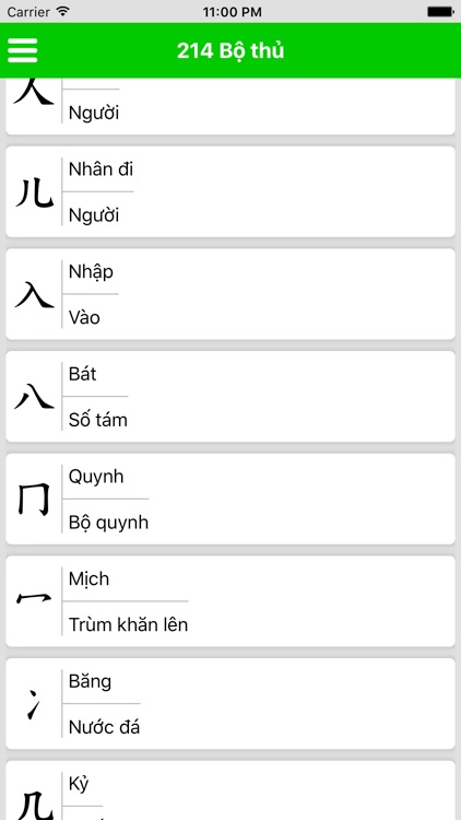 Học Kanji N5