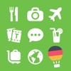 LETS Travel Germany! Talk German Phrase Guide Book
