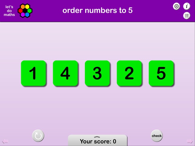 Ordering Numbers to 50(圖2)-速報App