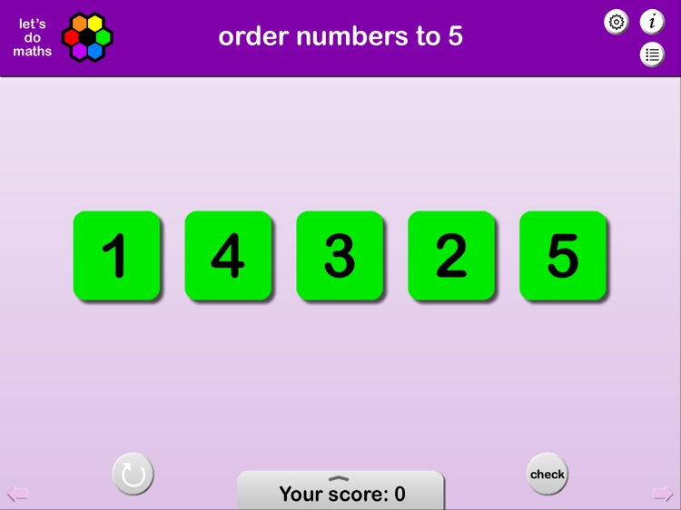 Ordering Numbers to 50
