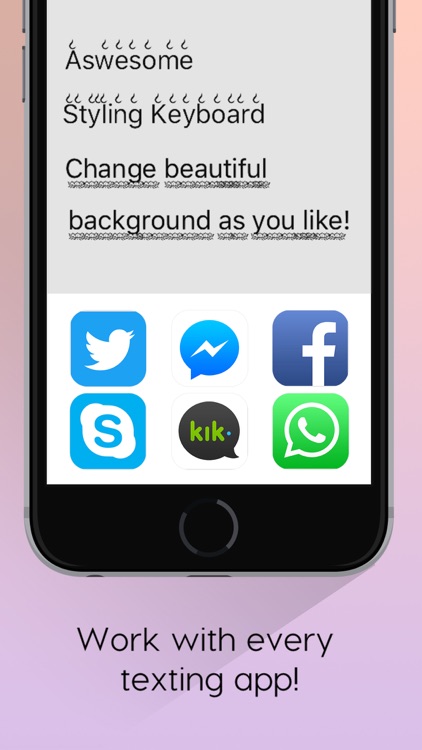 Cool Font Keyboard – Customize Color Themes screenshot-3