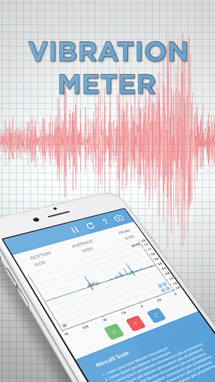Vibration Meter, seismograph, seismometer