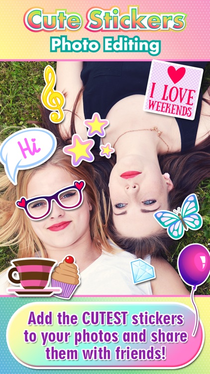 Cute Photo Editor & Funny Selfie Camera Stickers