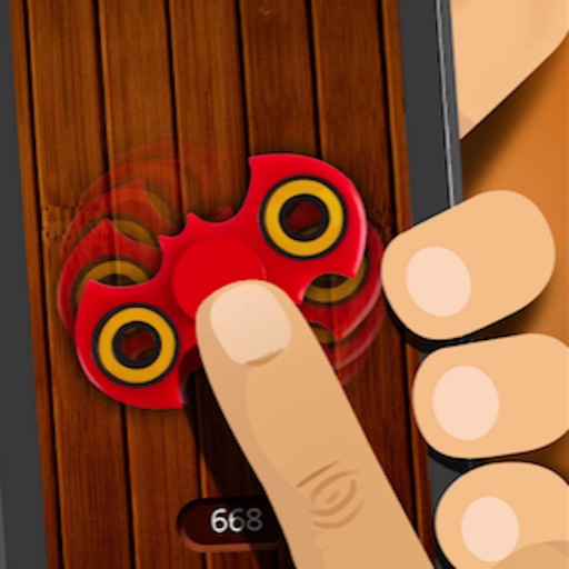 Finger Spinner - Simulator iOS App