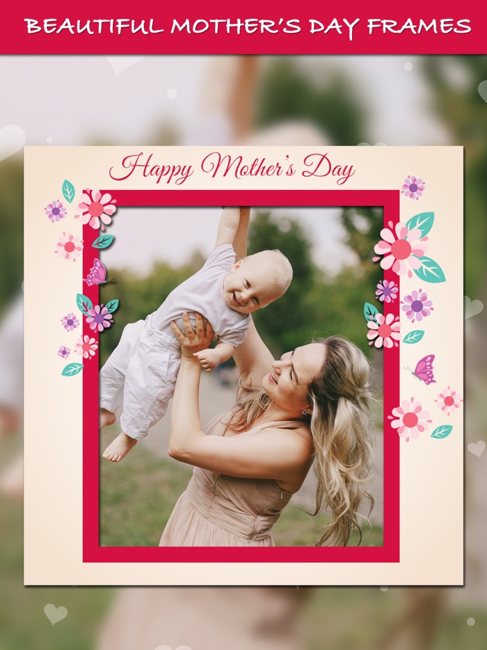 Mothers day frames photo editor App-love cards