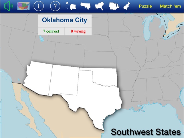 US States and Capitals Puzzle(圖4)-速報App