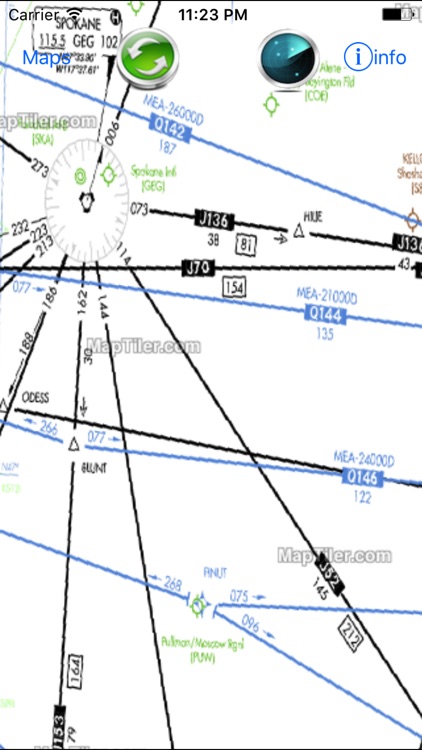 Airplane Charts Instrument Flight Rules IFR (H)