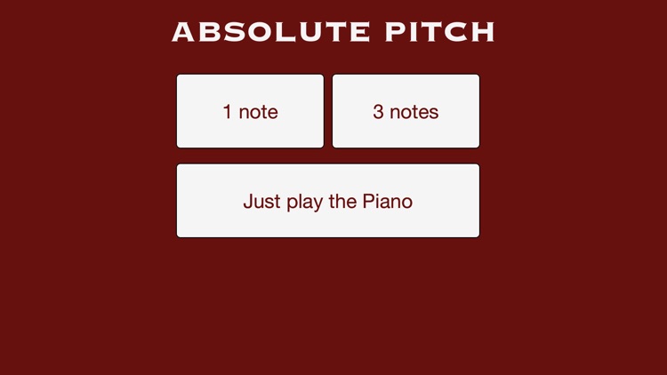Absolute Pitch